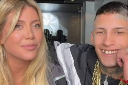 Wanda Nara y L-Gante se vieron envueltos en rumores de romance