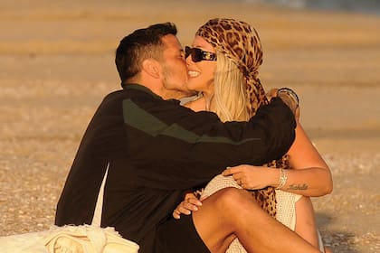 Wanda Nara y Martín Migueles en Punta del Este