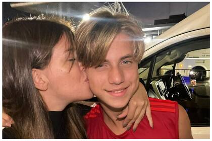 Wanda Nara y Valentino, fruto de su relación con Maxi López