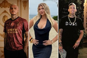 Wanda reveló qué fue lo que le dijeron sus exparejas para no separarse de ella (Foto: Instagram @wanda_nara, @mauroicardi y @lgante_keloke)