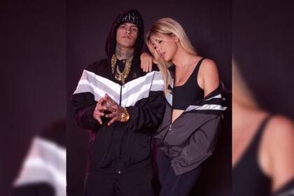 Wanda y L-Gante tuvieron (¿o tienen?) un vínculo cercano (Foto Instagram @lgante_keloke)