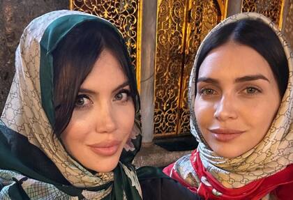 Wanda y Zaira Nara compartieron unos días juntas en Estambul