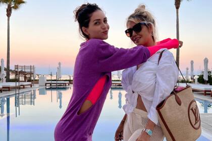 Wanda y Zaira Nara pasaron sus vacaciones en Ibiza