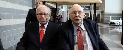 Warren Buffett y su socio Charlie Munger
