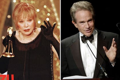 Warren y Shirley, dos celebridades de Hollywood