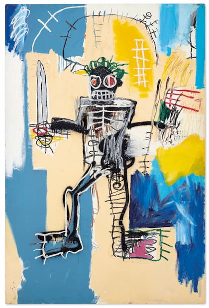 Warrior, obra que se subastará el martes en Hong Kong por un precio estimando entre 31 y 41 millones de dólares