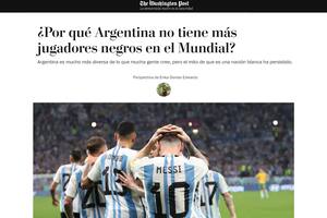 La polémica pregunta del Washington Post sobre los jugadores de la selección argentina