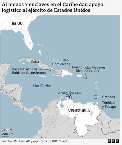 Washington asegura que su objetivo es frenar el tráfico de drogas hacia EE.UU.,