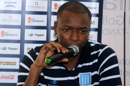 Wason Rentería, el día de su presentación