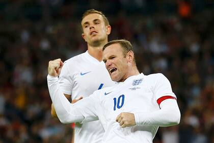 Wayne Rooney convirtió el único gol del partido
