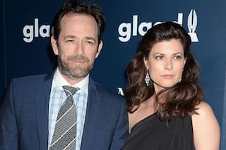 La prometida de Luke Perry rompió el silencio, tras la muerte del actor