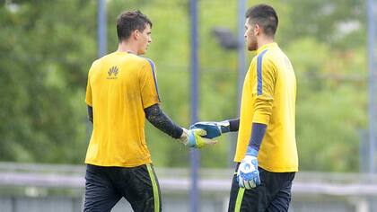 Werner y Rossi, los arqueros de Boca