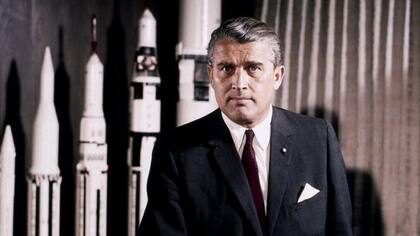 Wernher von Braun, uno de los arquitectos del programa espacial de EE.UU.