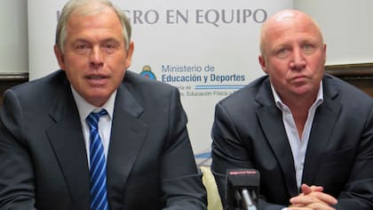 Werthein y Mac Allister, esta mañana en la asamblea