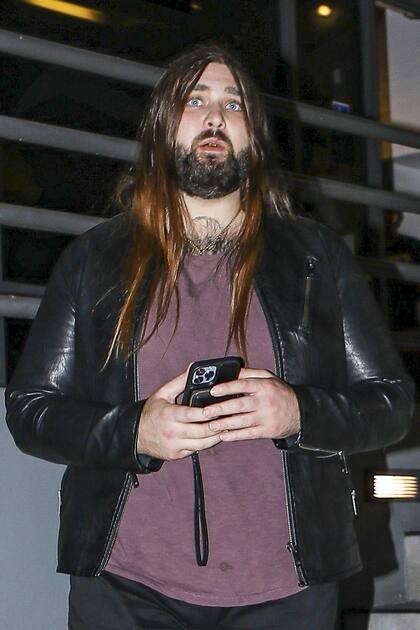 Weston en una salida nocturna en Los Ángeles, en 2022