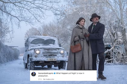 What Happens at Night, protagonizada por Jennifer Lawrence y Leonardo DiCaprio y dirigida por Martin Scorsese, ya está en producción (Foto: Instagram @leonardodicaprio)