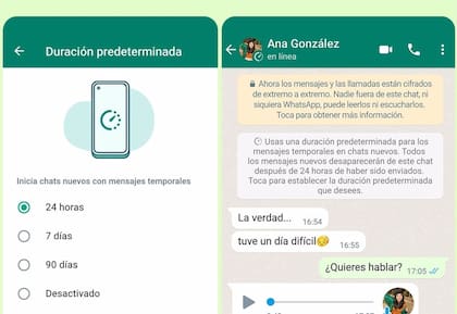 WhatsApp está desarrollando una nueva característica para los mensajes temporales