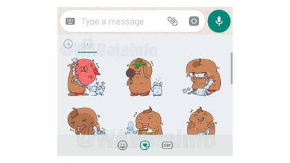 Whatsapp permite usar stickers en el chat