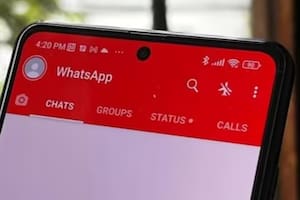 Cómo activar el “modo rojo” en WhatsApp