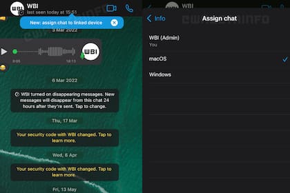 WhatsApp Premium permitirá asignar chats hasta a 10 dispositivos distintos