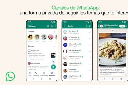 WhatsApp sumará más funciones a los canales