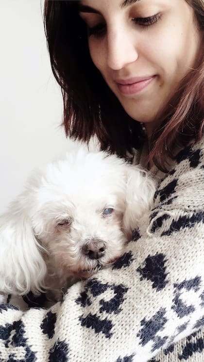 Wicky tiene 15 años, y hace 3 se quedó ciega