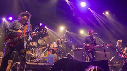 Wilco, la banda de rock alternativo de Chicago, cuando se presentó en Buenos Aires