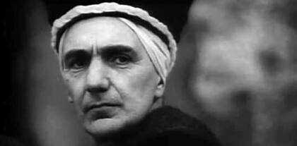 Wilcock como Caifás en "El Evangelio según san Mateo", de Pier Paolo Pasolini