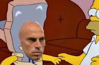 Wilfredo Caballero, el apuntado por las burlas en las redes sociales.