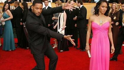 Will Smith junto a Jade Pinkett-Smith