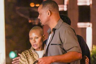 Will Smith y Jada Pinkett Smith se dejaron ver juntos y muy cariñosos por primera vez en seis meses