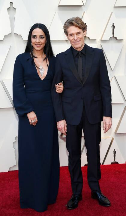 Willem Dafoe con su esposa Giada Colagrande