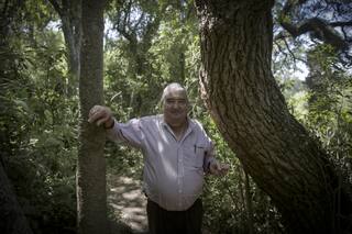 El guardaparque que lleva 27 años de trabajo en la reserva de San Isidro