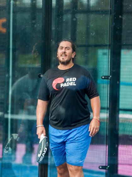 Willy Cañas, hoy, encuentra más divertido el padel que el tenis