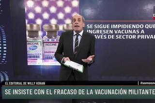 Se insiste con el fracaso de la vacunación militante
