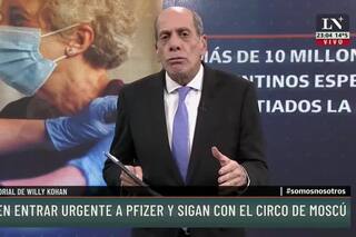 Dejen entrar urgente a Pfizer y sigan con el Gran Circo de Moscú