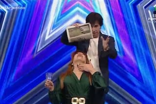 Transformó el agua en fernet y dejó a Lizy Tagliani sin palabras en Got Talent Argentina