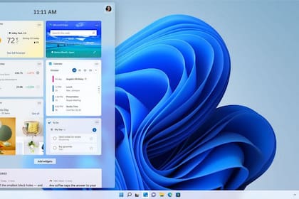 Windows 11 recupera los widgets, una función que Microsoft había ofrecido en versiones previas del sistema operativo