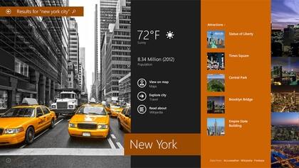 Windows 8.1 trae al buscador Bing integrado para ofrecer contenido preconfigurado