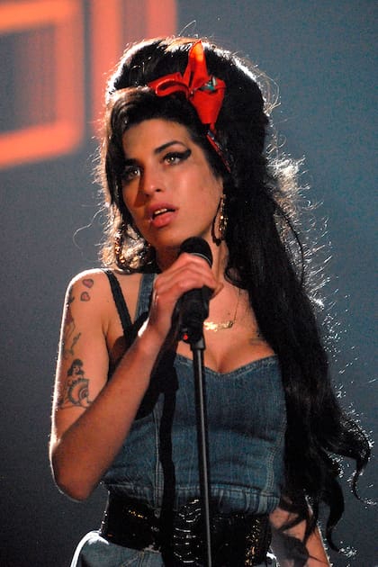 Winehouse durante los MTV Europe Music Awards de 2007 en Alemania