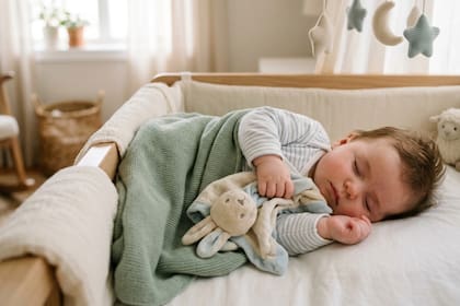 Winnicott descubrió que los niños utilizan mantas o peluches como un anclaje emocional para tolerar la ansiedad de la separación (Foto: IA)