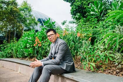 Winston Chow, investigador principal de Cooling Singapore, cuyo objetivo es construir un modelo informático de la ciudad que analizaría la eficacia de las medidas de mitigación del calor