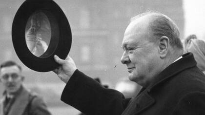 Winston Churchill, primer ministro del Reino Unido durante la Segunda Guerra Mundial