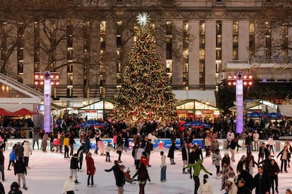 Winter Village en Bryant Park fue reconocido como uno de los mejores mercados navideños en el mundo (Facebook/Bryant Park)