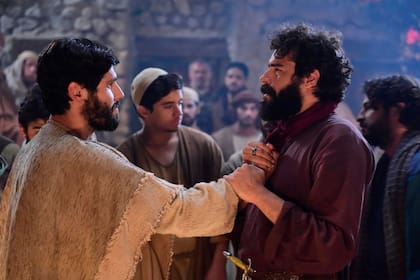 Winter y Azevedo en una de las escenas de Jesús