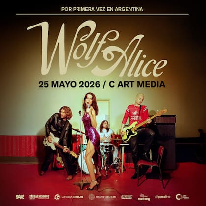 Wolf Alice en Buenos Aires: cundo toca en C Art Media, precios de entradas y cmo comprarlas