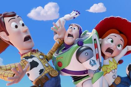 Woody, Buzz y Jessie