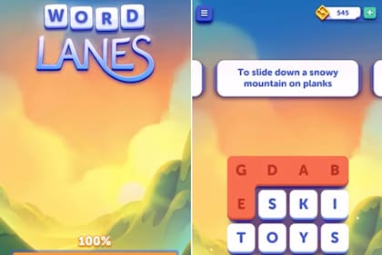 Word Lanes, un juego divertido y relajante
