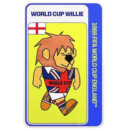 World Cup Willie, de Inglaterra 1966 (Foto: FIFA)