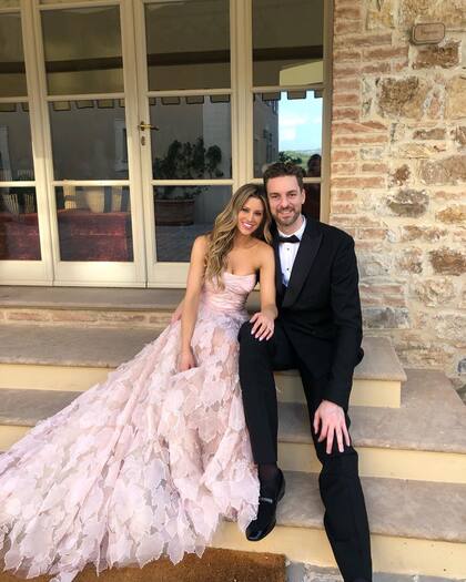 Otra estrella de la NBA, el español Pau Gasol, asistió al evento junto a su prometida, Catherine McDonnell.